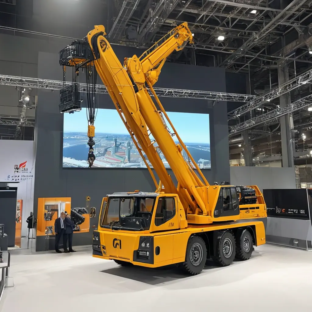 Российские крановые компании презентовали автономные башенные краны с