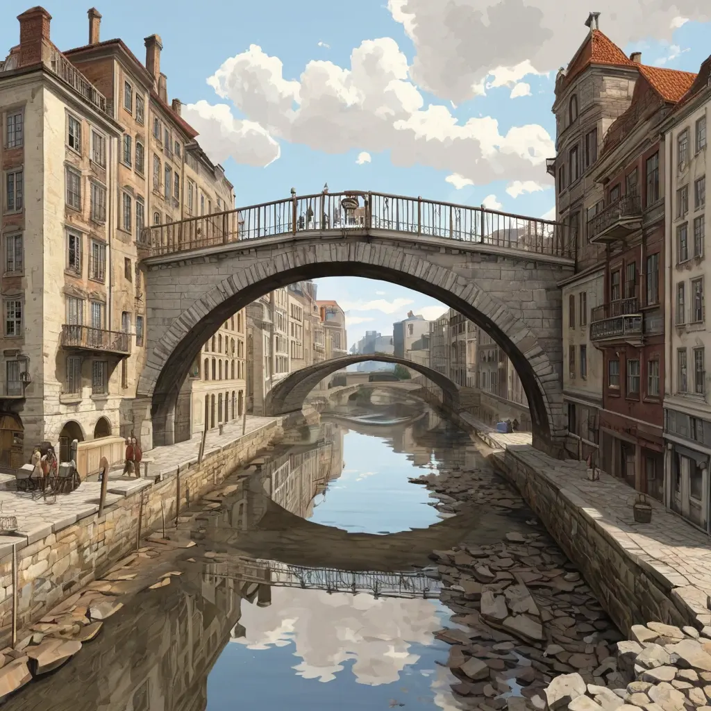 Восстановление исторической мостовой сохранение ритма города и износос