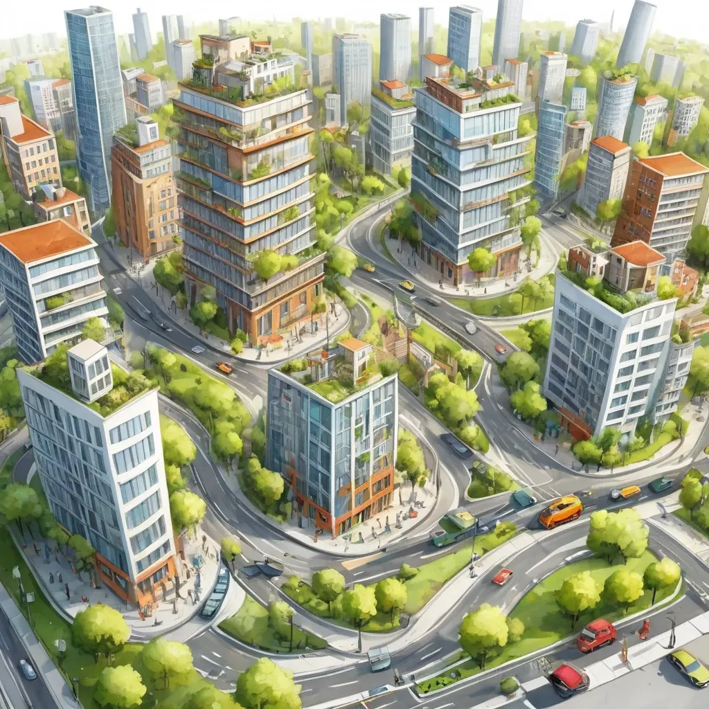 Влияние экологического дизайна на развитие городской инфраструктуры